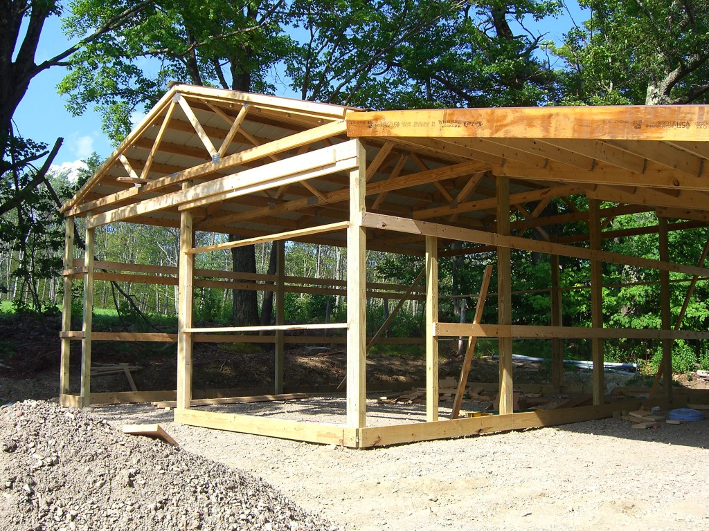 building a lean to shed - framing and siding - wilker do's