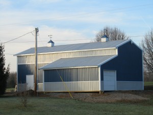 Pole Building Storage Shed