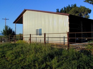 Dual Slope Pole Barn