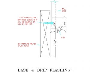 Correct Pole Size, The Better Building Size, and Drip Edge Placement ...