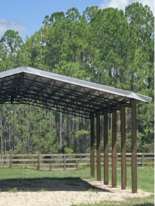 Steel Posts, a Pole Barn Conversion, and Column Size